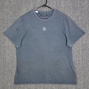Waraire For McDonalds T-Shirt Mens 2XL-R Gray Welcome Employee Uniform Tee